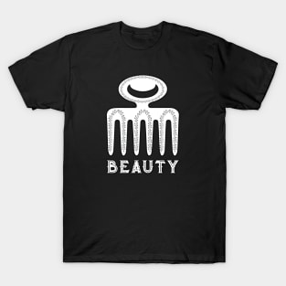 Africa Ghana Sankofa Adinkra Symbol "Beauty" T-Shirt